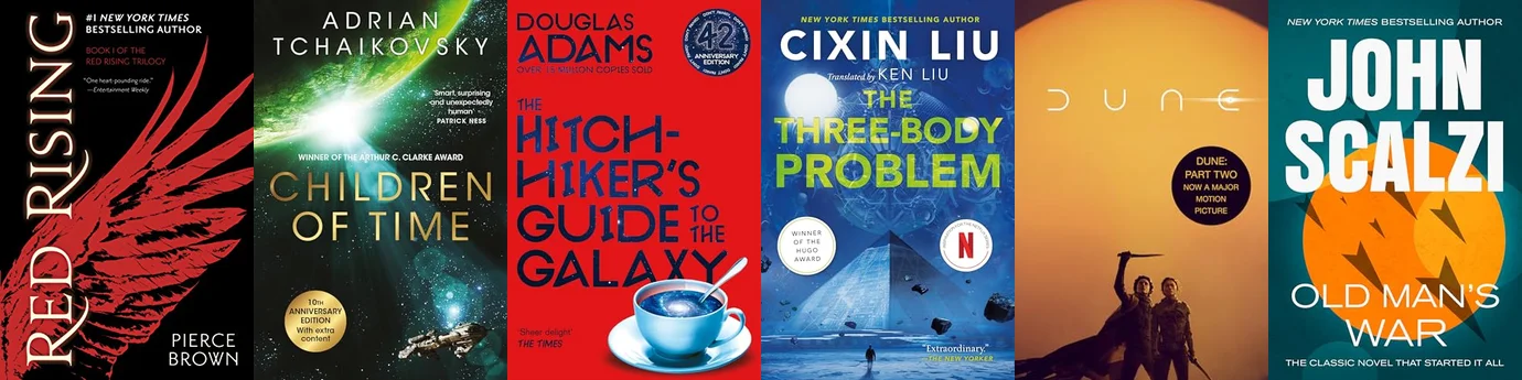 Best Long Sci-Fi Book Series 2026 and The Greatest Epic Science Fiction ...